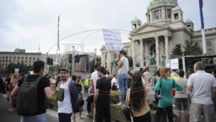 Bez saobraćaja kod Skupštine